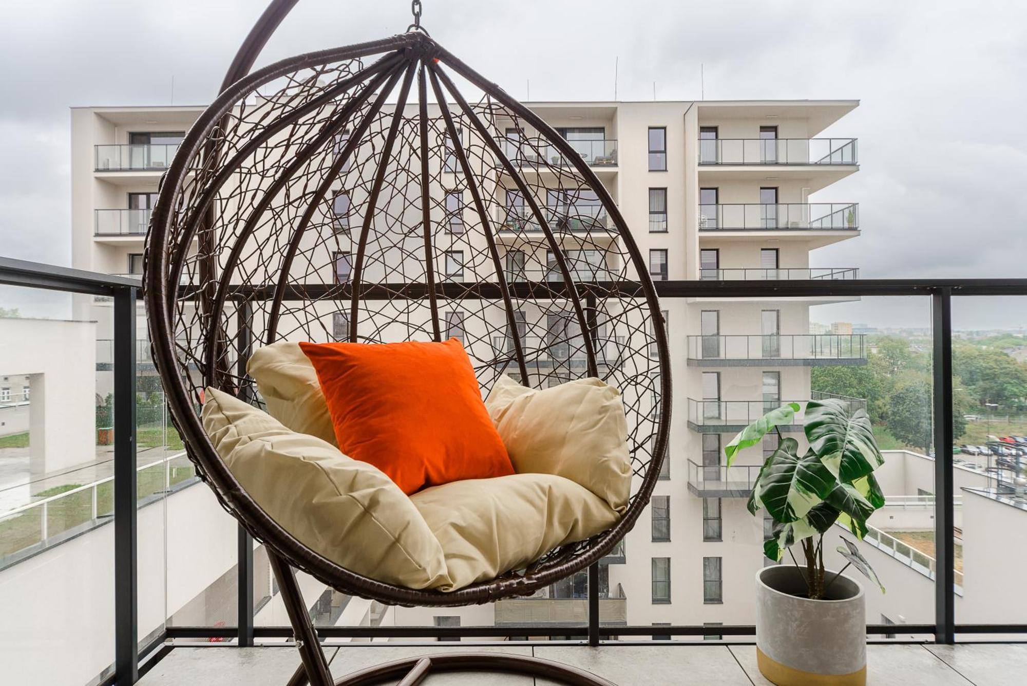Lumina Stylish 3-Room Apart With Balcony Lodz  Ngoại thất bức ảnh