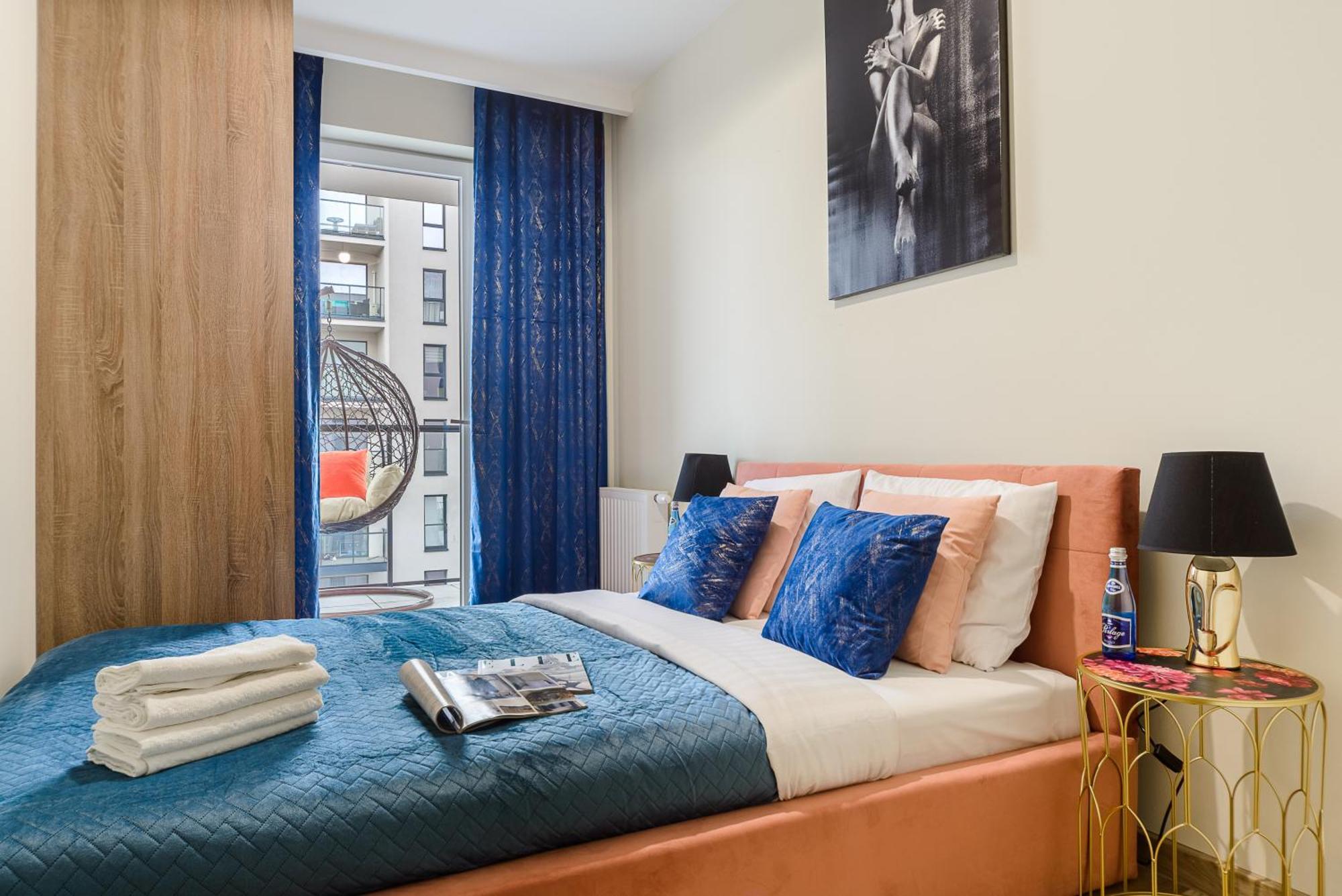 Lumina Stylish 3-Room Apart With Balcony Lodz  Ngoại thất bức ảnh
