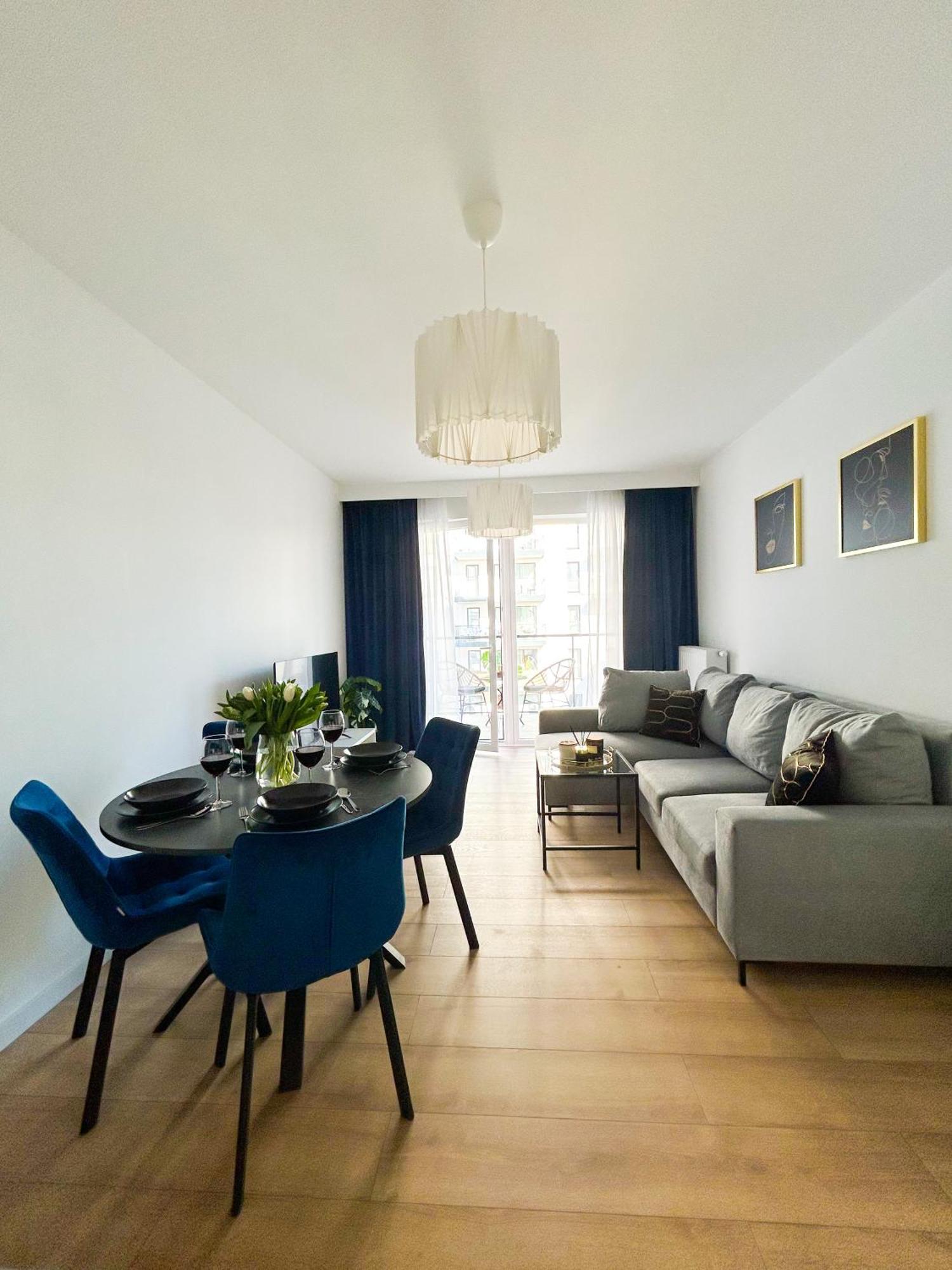 Lumina Stylish 3-Room Apart With Balcony Lodz  Ngoại thất bức ảnh