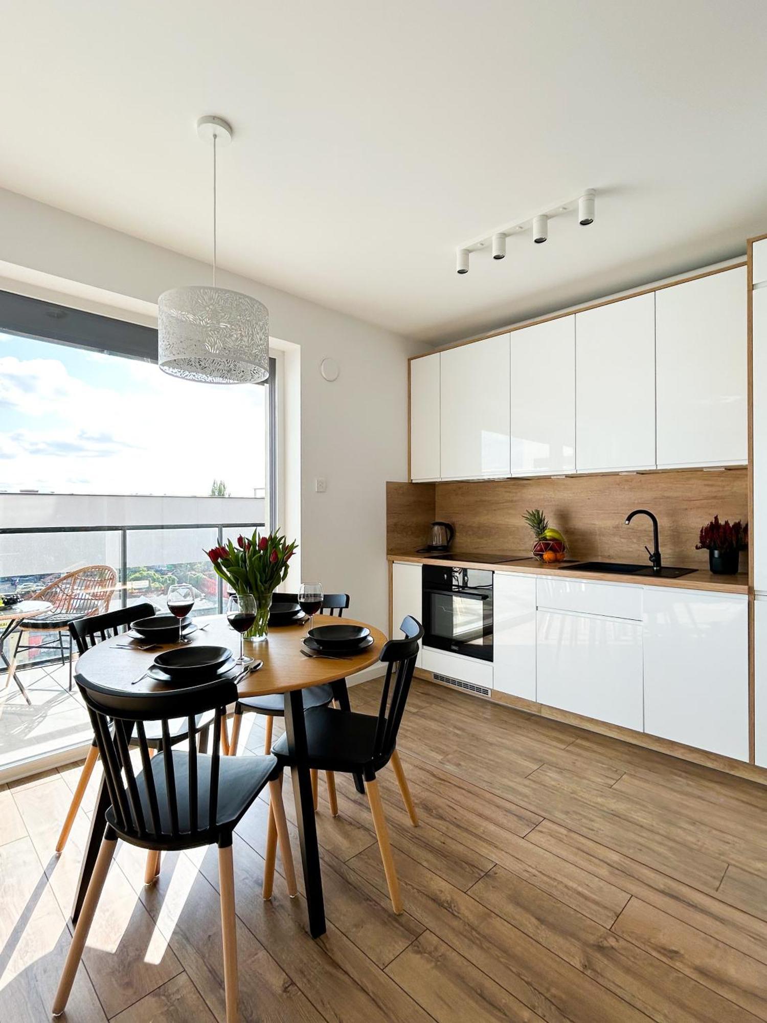 Lumina Stylish 3-Room Apart With Balcony Lodz  Ngoại thất bức ảnh
